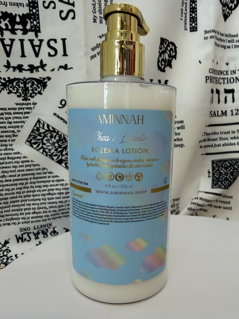 Aminnah Eczema Lotion
